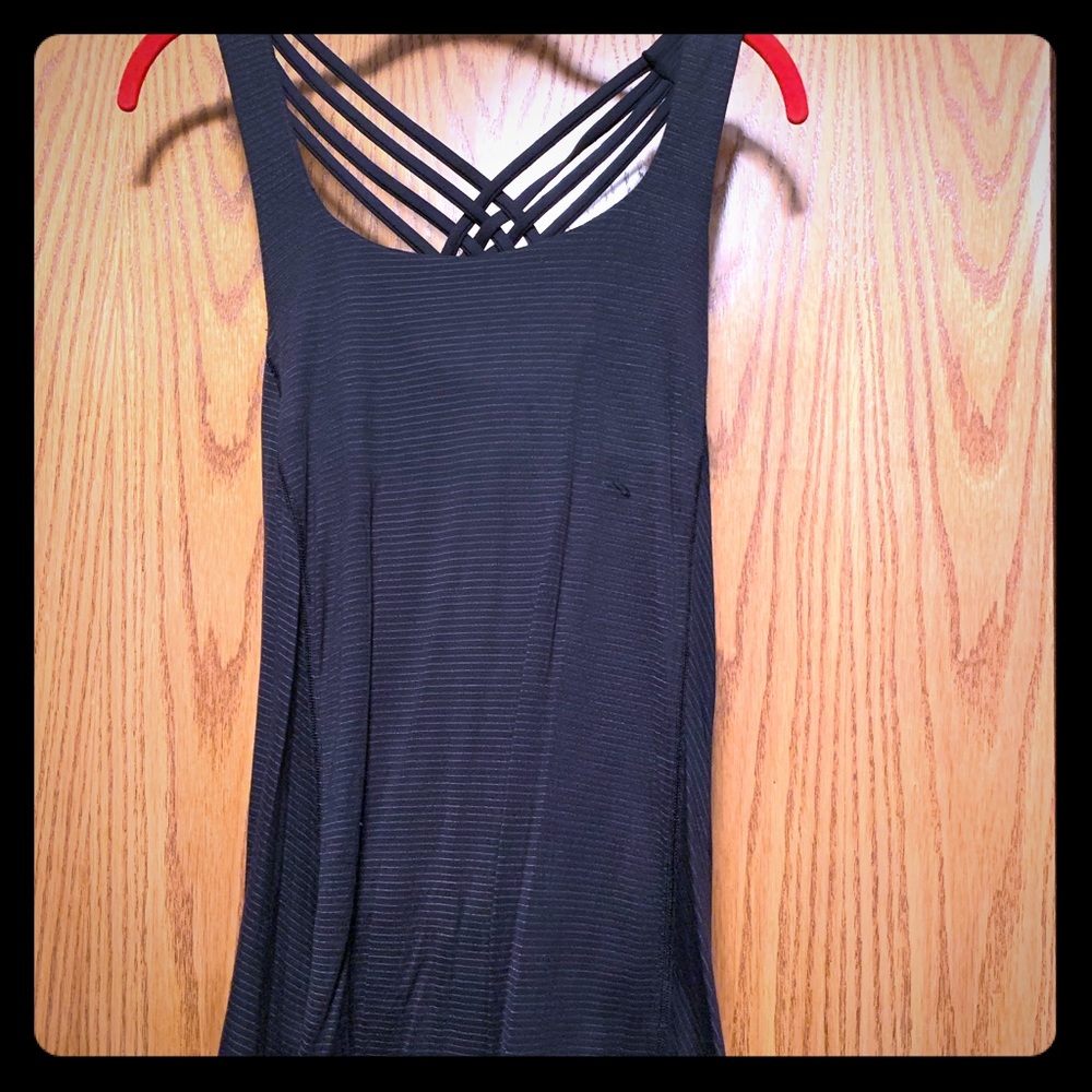 Lululemon dropped back tank.